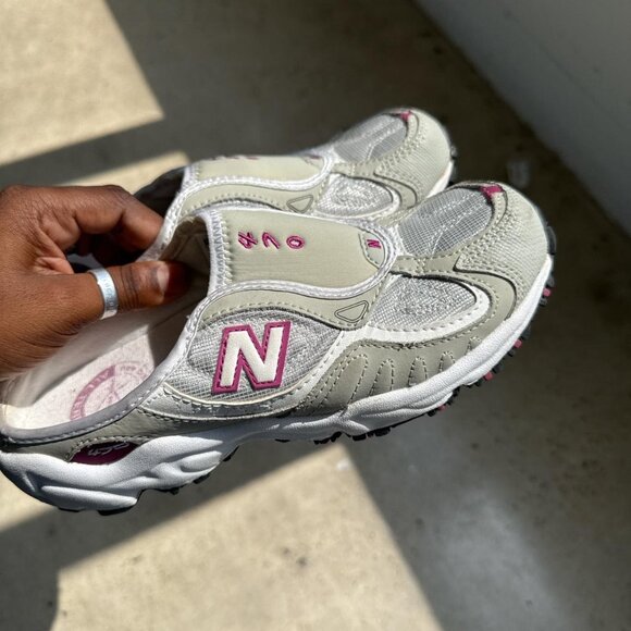 Vintage Grey Sneaker Mules - Picture 8 of 8